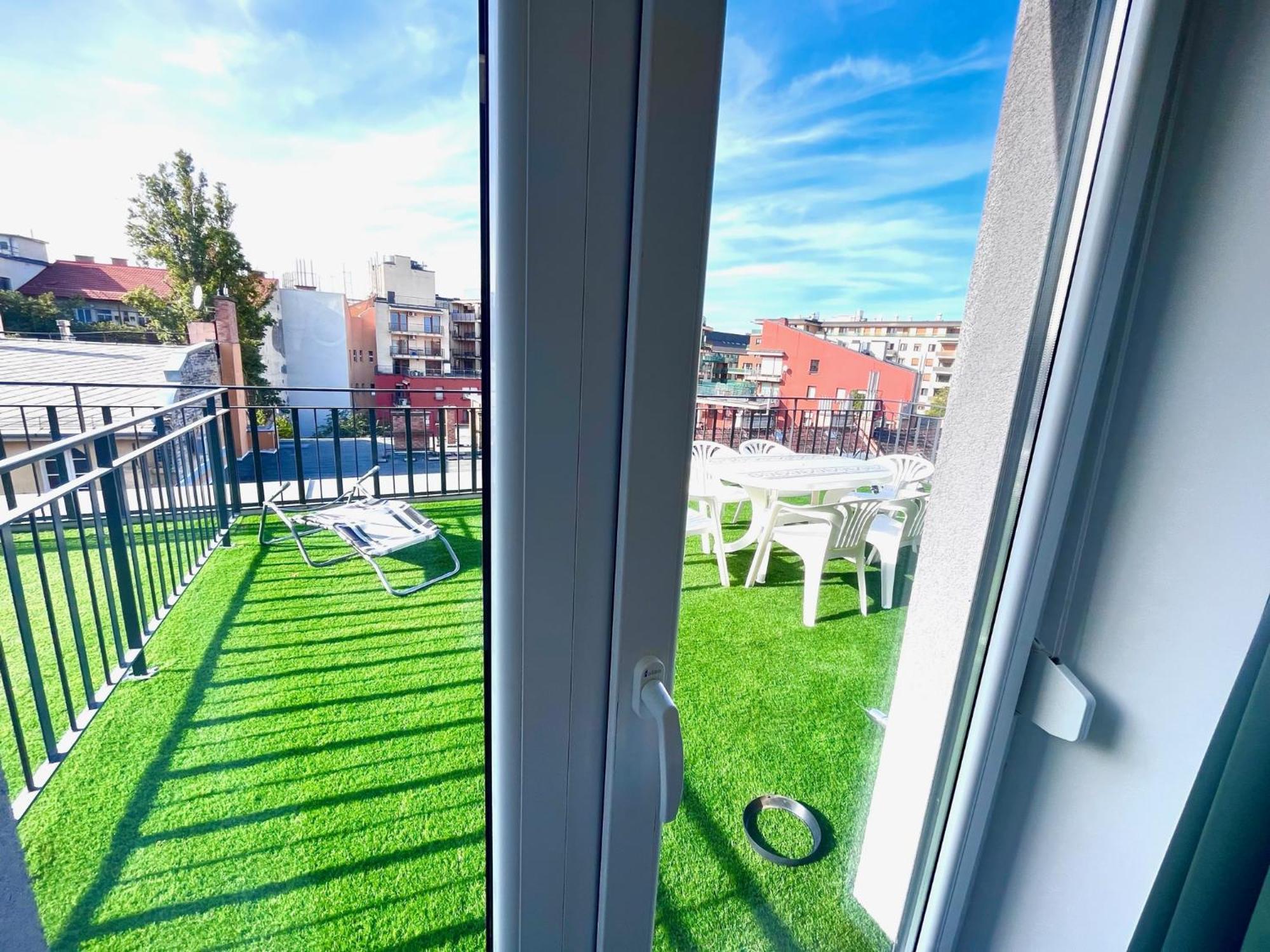 Budapest Downtown Residences Leo - Ac, Elevator, Terrace Luaran gambar